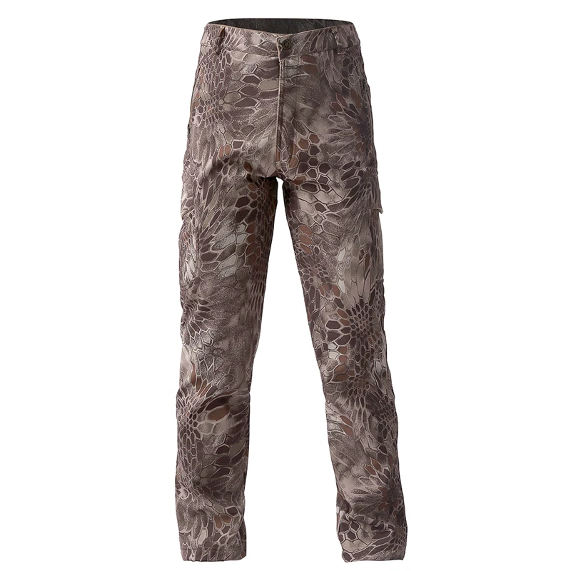 Outdoor Sport Waterproof Pants - Camo Hunting Shark Skin Softshell Tactical