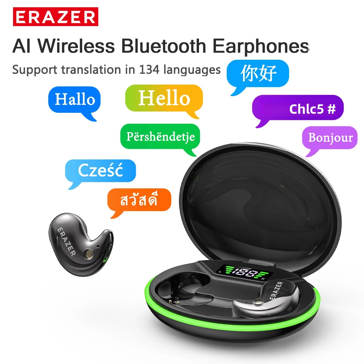 Outdoor Sport Games - EARZER XF58 In-Ear Bluetooth Headphones With