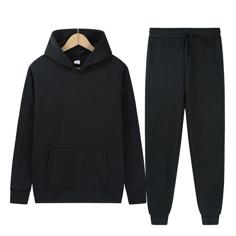 Outdoor Sports Outfit - Unisex Casual Tracksuit Hoodie And Jogger