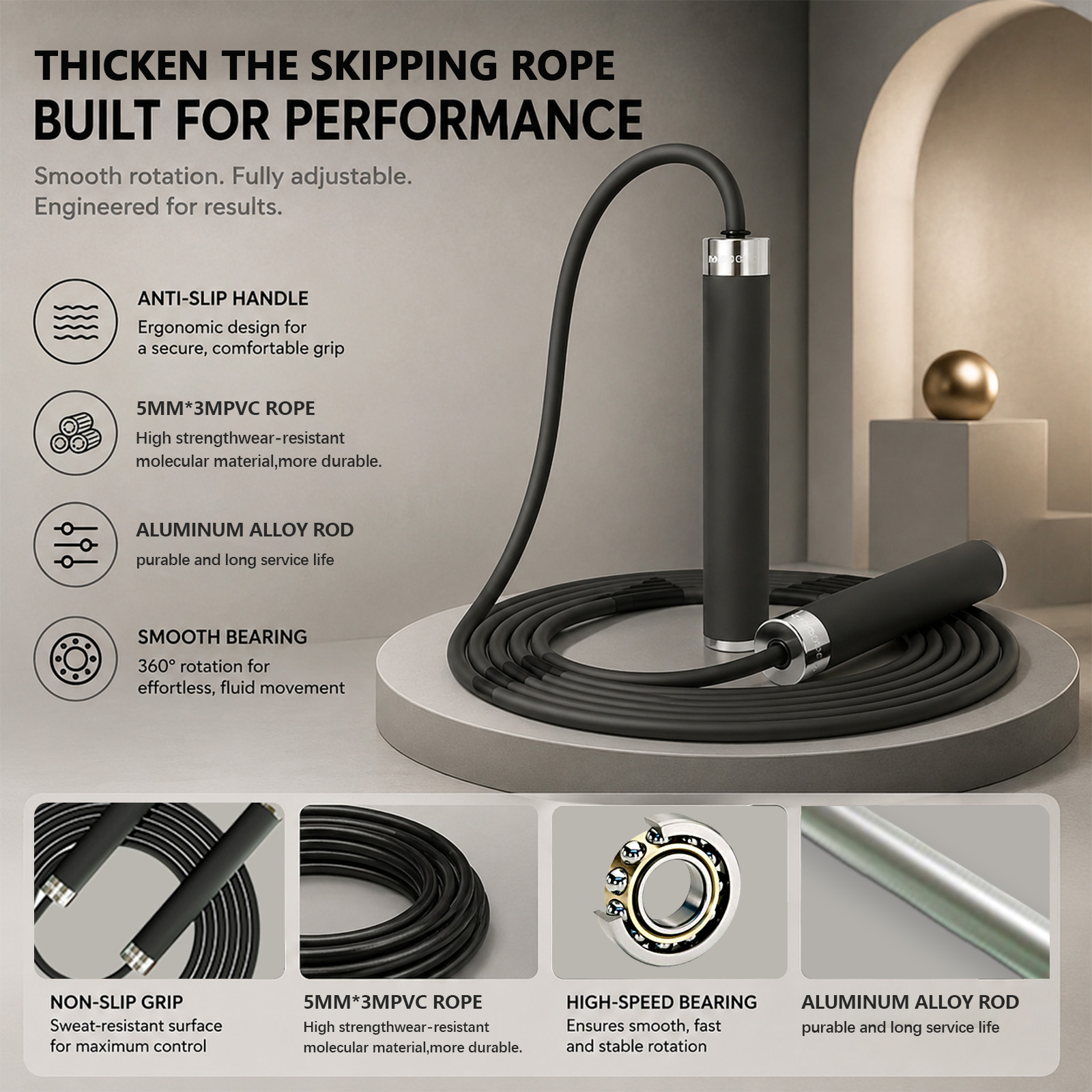 Boxing Jump Rope Sport Exercis - Speed Skipping Rope review and price