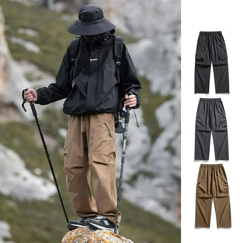 Men's Climbing Trousers Windpr - Outdoor Sport Waterproof Pants review and price
