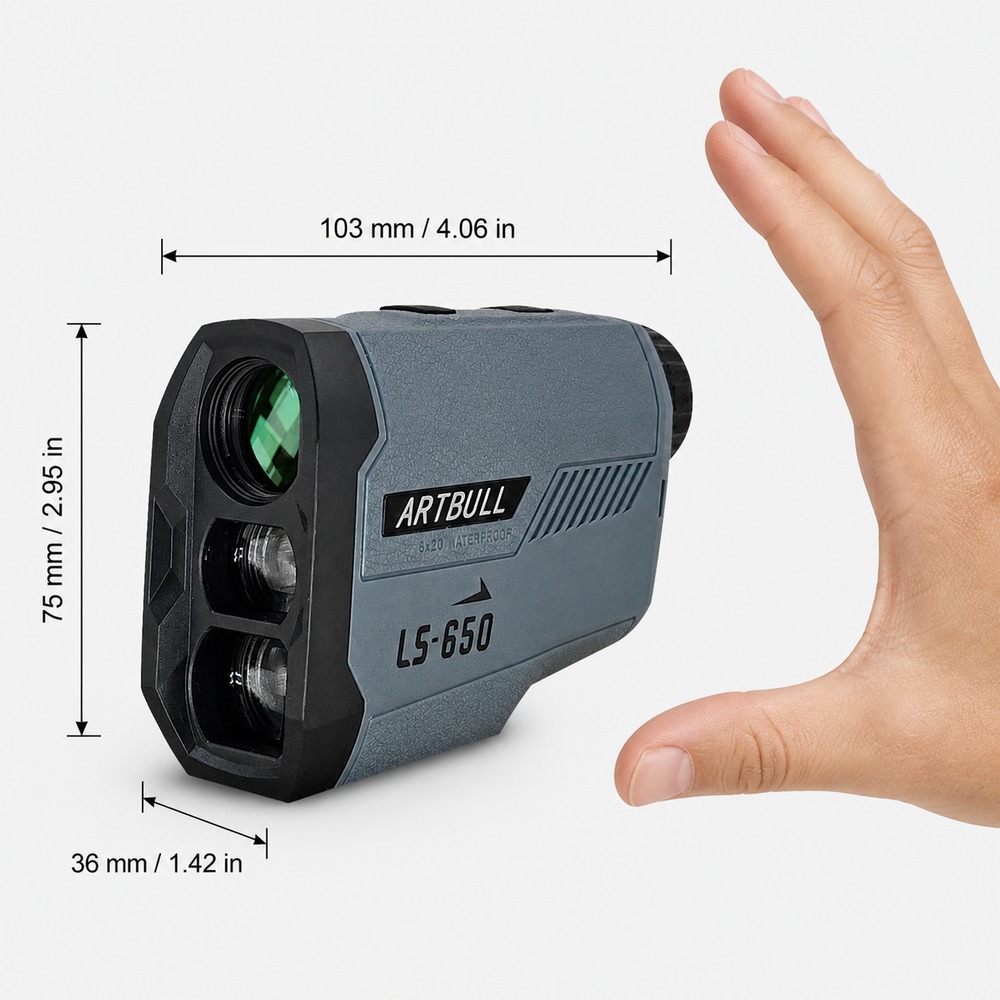 Golf Rangefinder 650m 6X20 Las - Outdoor Sports review and price