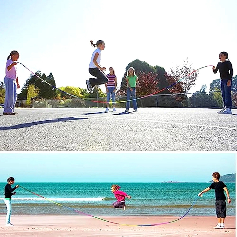 5M Rainbow Long Jump Rope for  - Speed Skipping Rope review and price
