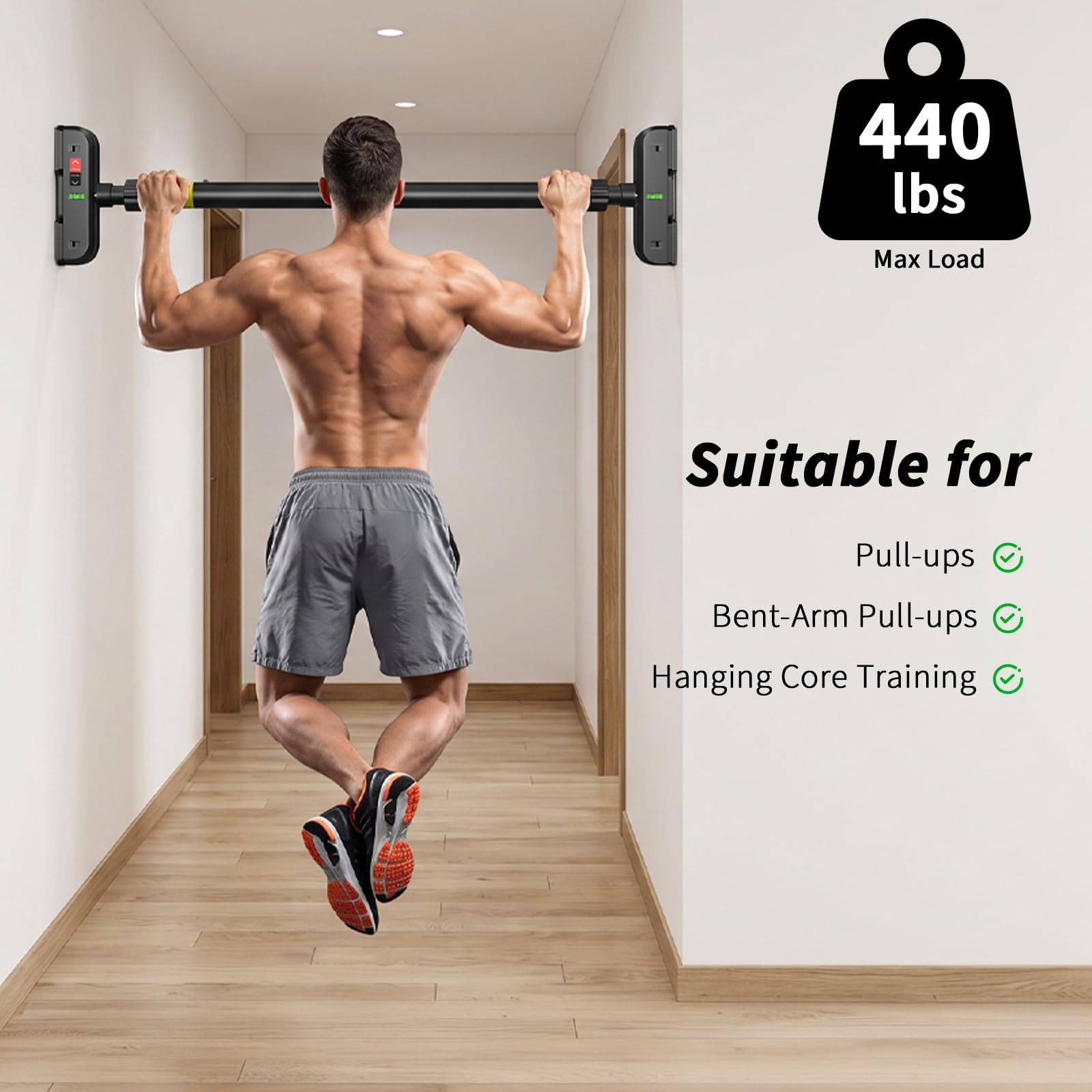 Doorway Pull Up Bar No Screws  - Outdoor Sport Bar review and price