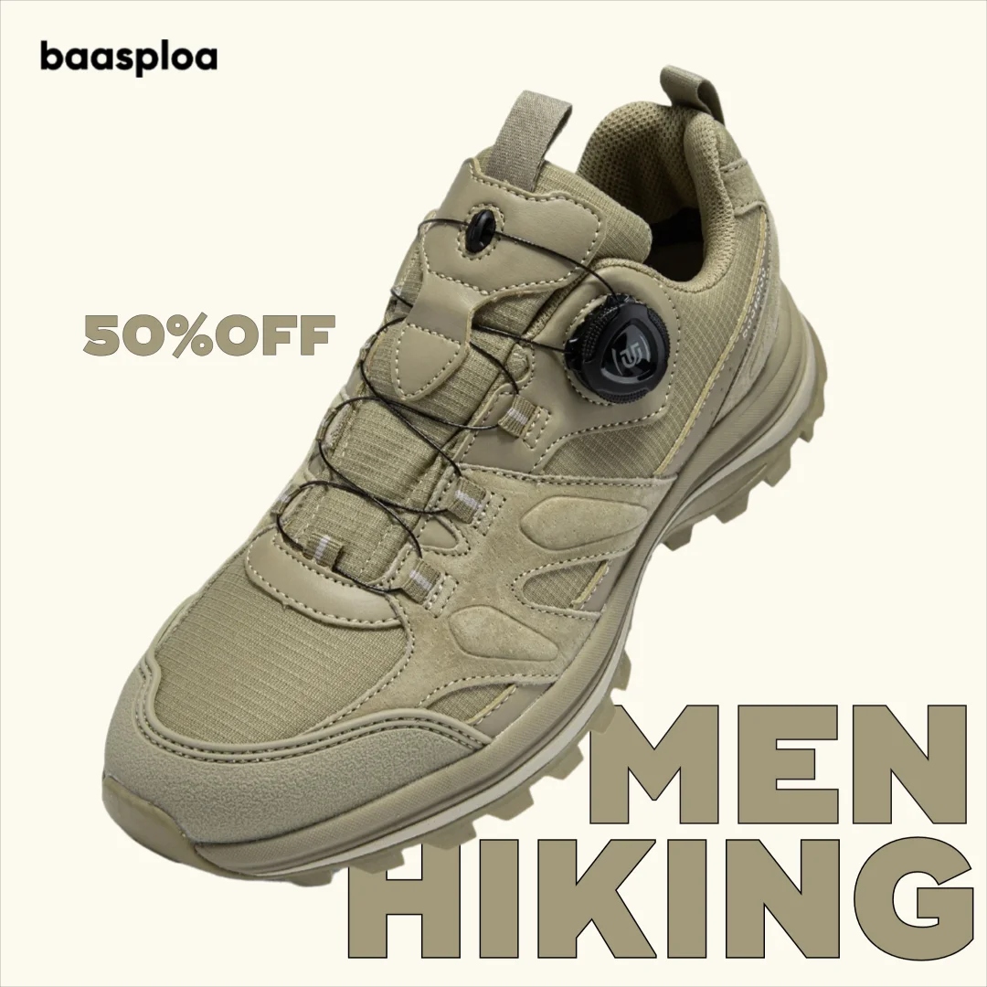 Baasploa Men Hiking Shoes Leat - Climbing Shoe Beginner review and price