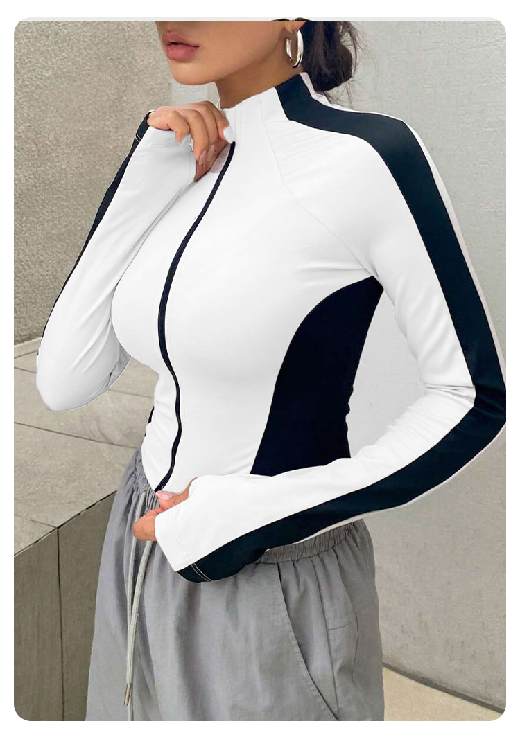 Yoga Clothes Stand Up Collar J - Outdoor Sports review and price