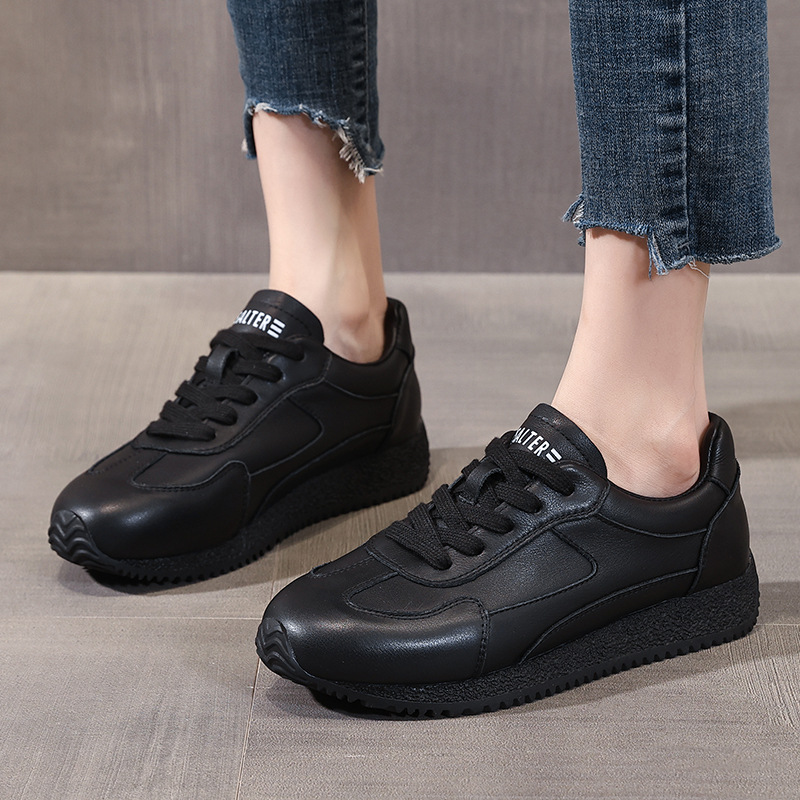 New Women Genuine Leather Casu - Outdoor Sport With Sticks review and price