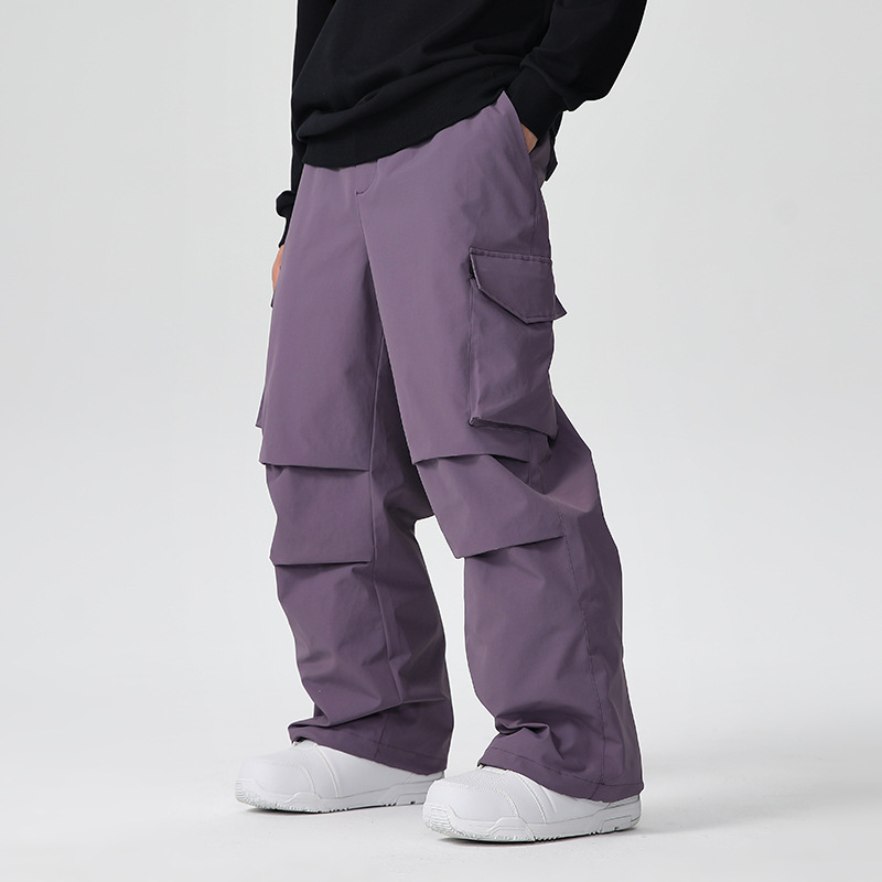 New Men Skiing Pants Solid Spo - Outdoor Sport Waterproof Pants review and price