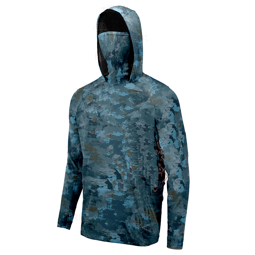 UPF 50 Fishing Shirt+Men's Hoo - Outdoor Sports review and price