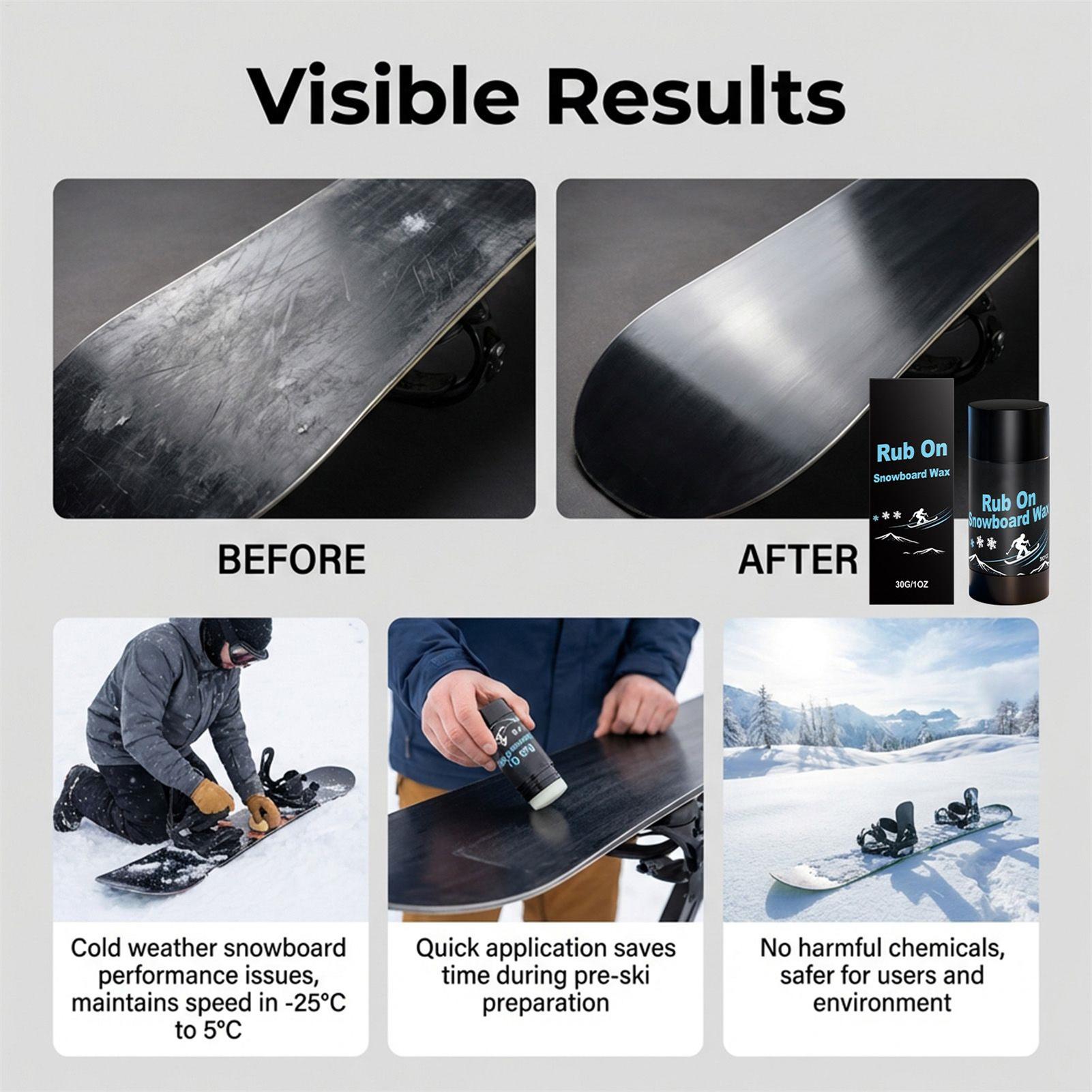 30g Rub-On Ski & Snowboard Wax - Outdoor Sports review and price