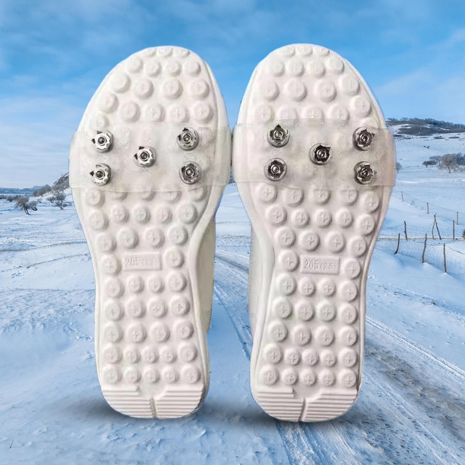 Snow Cleats Clear Anti-Slip Fo - Climbing Shoe Beginner review and price