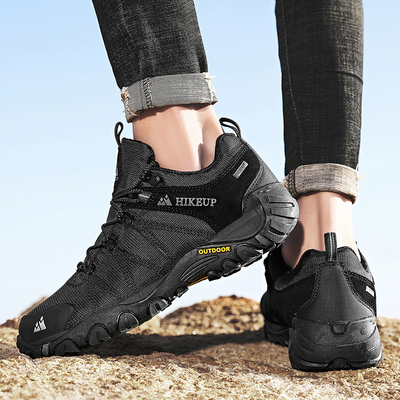 HIKEUP Non-slip Men Hiking Sho - Climbing Shoe Beginner review and price